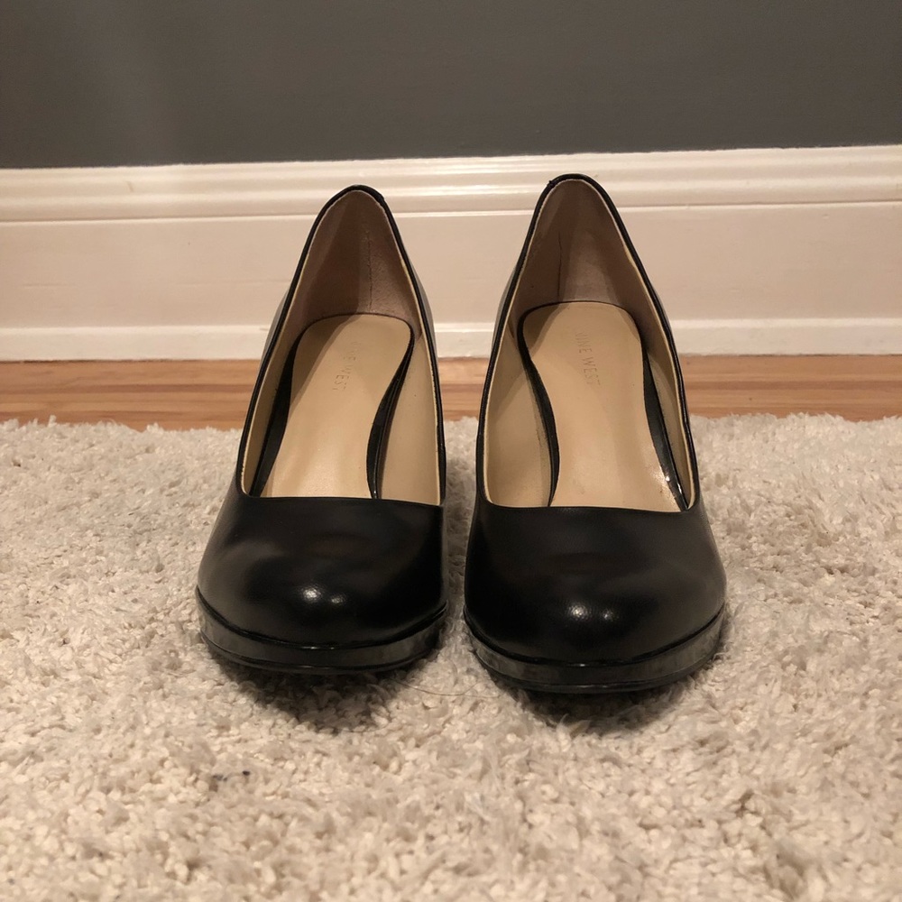 black nine west heels